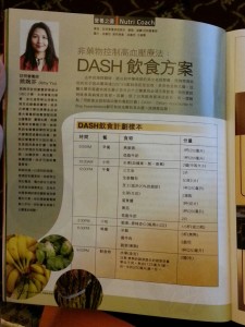 DASH Diet - magazine column